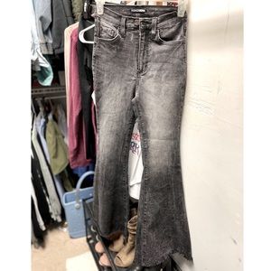 Fashion nova high stretch flare jeans size 1